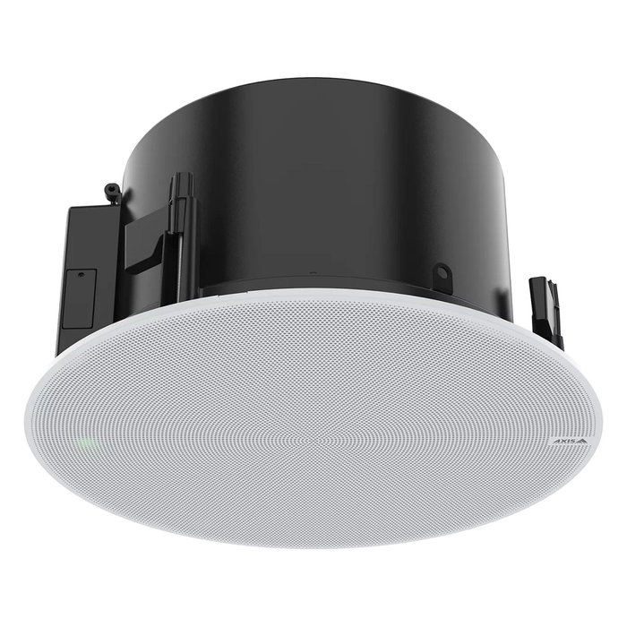 Axis Altavoz Profesional para Techo C1210-E (02324-001) Blanco, Sonido Inteligente con PoE, Micrófono Integrado