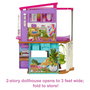 Mattel Barbie HCD50 Casa de Muñecas de Juguete de Plástico Multicolor 2 Plantas - Recomendado para niños de 3 a 12 años - Montaje Requerido
