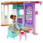 Mattel Barbie HCD50 Casa de Muñecas de Juguete de Plástico Multicolor 2 Plantas - Recomendado para niños de 3 a 12 años - Montaje Requerido