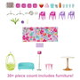 Mattel Barbie HCD50 Casa de Muñecas de Juguete de Plástico Multicolor 2 Plantas - Recomendado para niños de 3 a 12 años - Montaje Requerido