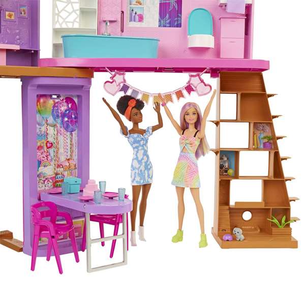 Mattel Barbie Casa Malibú 2022 con más de 30 Accesorios