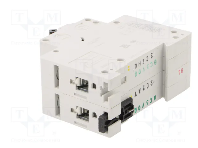 EATON ELECTRIC Interruptor magnetotérmico FAZ-DC 250VDC 2A Caract C 2 polos EATON ELECTRIC Interruptor magnetotérmico FAZ-DC 250VDC 2A Caract C 2 polos