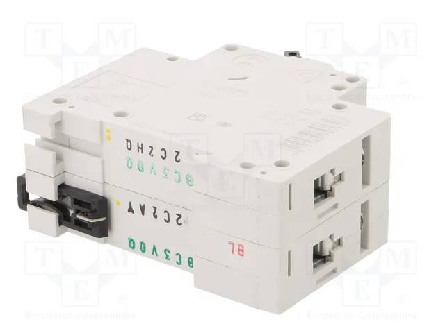 EATON ELECTRIC Interruptor magnetotérmico FAZ-DC 250VDC 2A Caract C 2 polos EATON ELECTRIC Interruptor magnetotérmico FAZ-DC 250VDC 2A Caract C 2 polos