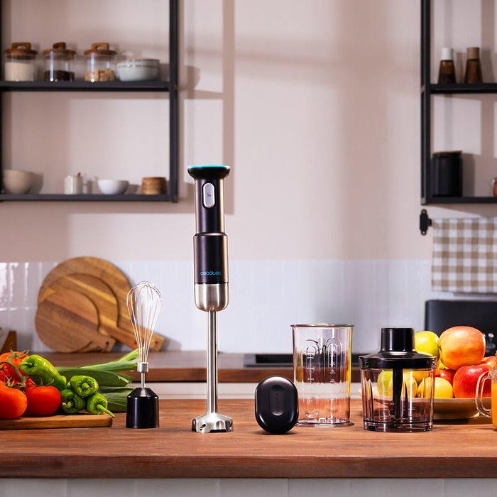 Batidora de Mano Cecotec 1800 W Negro