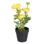 Ixia Planta Flor Naranja Artificial Set de 2