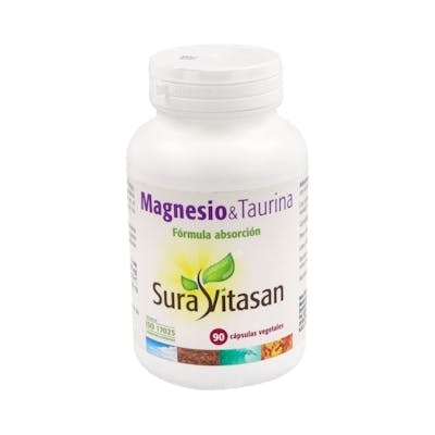 Sura Vitasan Magnesio Citrato & Taurina 90 cápsulas