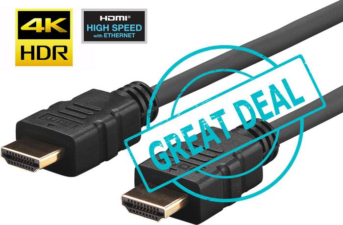 Vivolink 10x Cables HDMI Pro 1m 4K@60Hz HDMI 2.0 de Alta Velocidad con Ethernet, HDCP 2.2, CEC y ARC, Ultra Flexible Vivolink 10x Cables HDMI Pro 1m 4K@60Hz HDMI 2.0 de Alta Velocidad con Ethernet, HDCP 2.2, CEC y ARC, Ultra Flexible