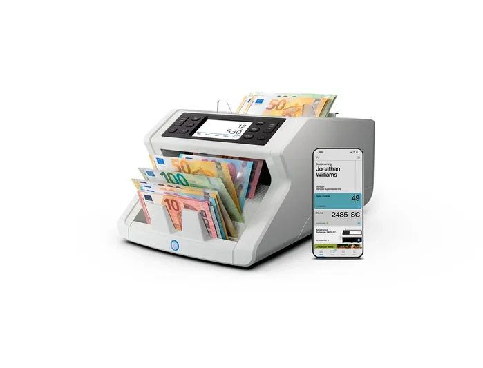 Safescan 2485-SC Contadora de Valor de Billetes Mezclados