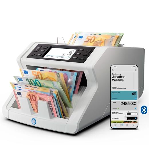 Safescan 2485-SC Contadora de Valor de Billetes Mezclados Safescan 2485-SC Contadora de Valor de Billetes Mezclados
