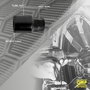 OMP Juego de 4 Tornillos Antirrobo para Llantas M12X1.5 Cónicos 55mm Negro