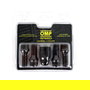 Omp Tornillos Antirrobo para Llantas M12x1.5 Cónico Negro 4 Unidades OMPS09821201
