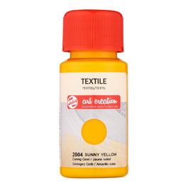 Talens Art Creation Pintura Textil Amarillo Solar 2004 de 50 ml