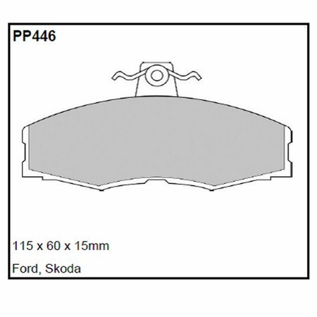 Black Diamond Pastillas Predator Black Diamond ~G12 BDPP446 Fast Road para Moto