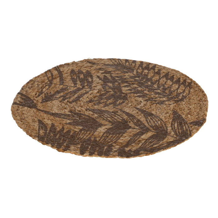 Ixia Salvamantel Impreso Marrón de Fibra 38 x 38 cm (Pack de 4) sleeves