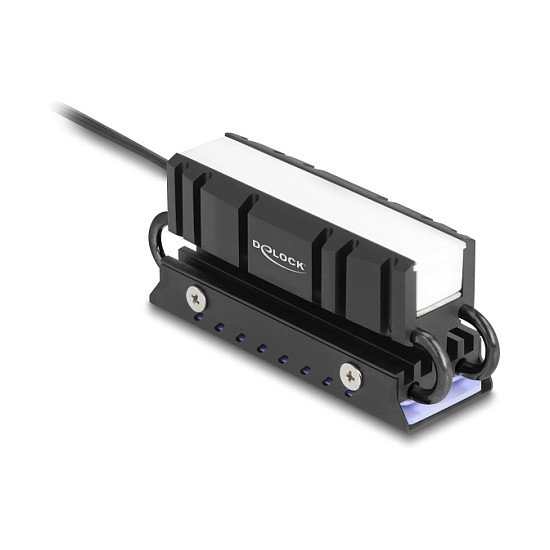 DeLOCK 18460 Disipador térmico para SSD 2280 con RGB LED DeLOCK 18460 Disipador térmico para SSD 2280 con RGB LED