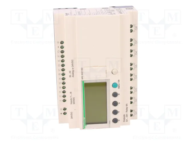 SCHNEIDER ELECTRIC Zelio Logic SR2B201BD Controlador Lógico Programable Compact SCHNEIDER ELECTRIC Zelio Logic SR2B201BD Controlador Lógico Programable Compact