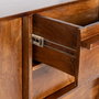 Aparador Marrón Madera de Mango Salón 150 X 42 X 87 cm