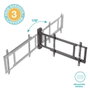 Holmios Soporte de TV motorizado abatible a ambos lados 32-75 pulgadas