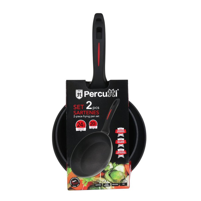 Set de Sartenes Percutti 2 Unidades Set de Sartenes Percutti 2 Unidades