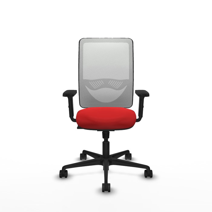 PIQUERAS Y CRESPO Silla de oficina Zulema Rojo y Blanco PIQUERAS Y CRESPO Silla de oficina Zulema Rojo y Blanco