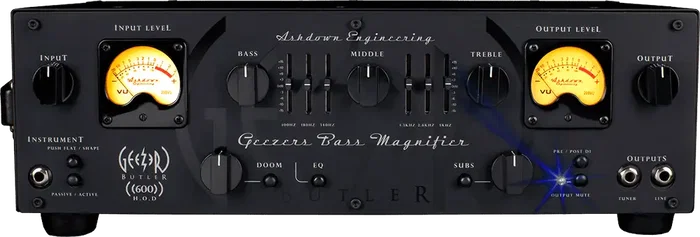 Ashdown UK Geezer Butler H.O.D Signature Cabezal Bajo 600W