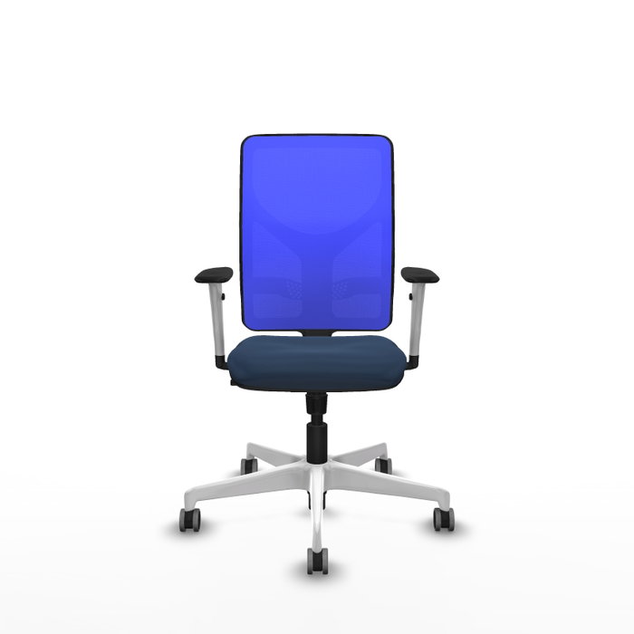 PIQUERAS Y CRESPO Silla de oficina Motilla Azul marino y Azul PIQUERAS Y CRESPO Silla de oficina Motilla Azul marino y Azul