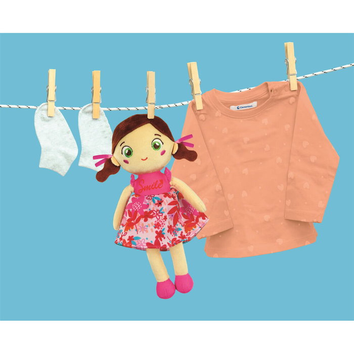 Clementoni Muñeca de Peluche Pink Lily Clementoni Muñeca de Peluche Pink Lily