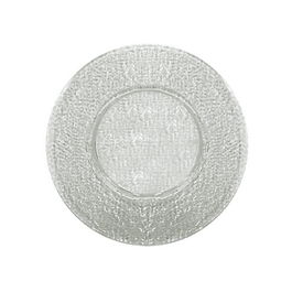 Roundglass Plato Llano, Vajilla, Colección Roundglass, Plato de 32 cm de Diámetro (Set de 6)