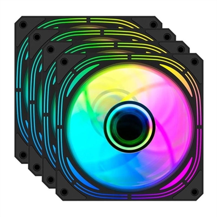 Coolbox Kit de 4 Ventiladores Infinity Pro ARGB 120mm