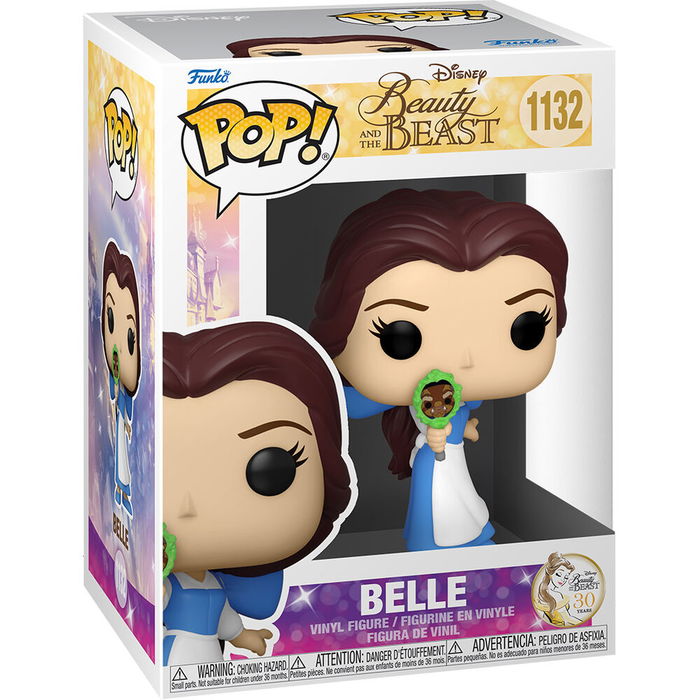 Funko POP Figura Disney La Bella y la Bestia Belle Figura Vinilo 9cm Caja Regalo