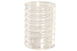 DKD Home Decor Decoracion Luminosa Basicos Transparente 5 x 7 x 5 cm (12 Unidades) Led Plastico