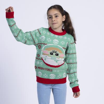 Jersey Unisex The Mandalorian Infantil Navidad Verde 10 Años Jersey Unisex The Mandalorian Infantil Navidad Verde 10 Años