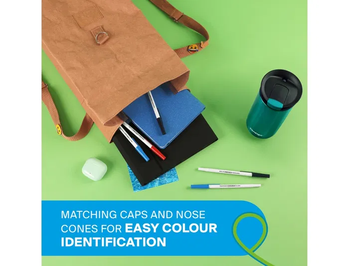 Papermate Kilométrico Bolígrafo Punta 1 mm Plástico Reciclado 80% Color Azul Caja 50 Unidades