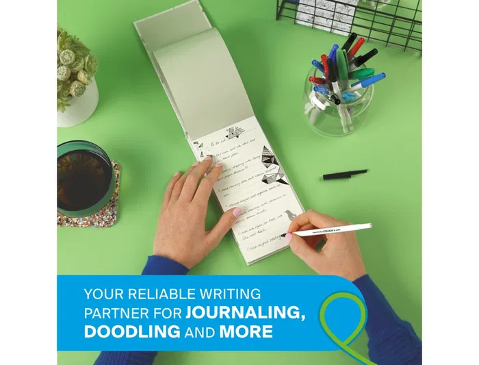 Papermate Kilométrico Bolígrafo Punta 1 mm Plástico Reciclado 80% Color Azul Caja 50 Unidades