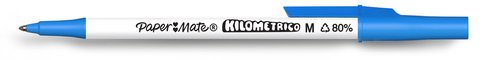 Paper Mate Kilométrico Bolígrafo Azul punta 1,0 mm (Caja de 50)