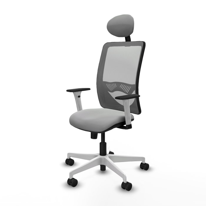 PIQUERAS Y CRESPO Silla de oficina Zulema con mecanismo Sincro, Gris PIQUERAS Y CRESPO Silla de oficina Zulema con mecanismo Sincro, Gris