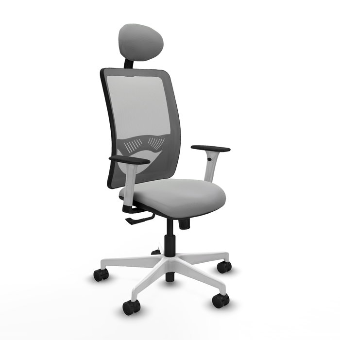 PIQUERAS Y CRESPO Silla de oficina Zulema con mecanismo Sincro, Gris PIQUERAS Y CRESPO Silla de oficina Zulema con mecanismo Sincro, Gris