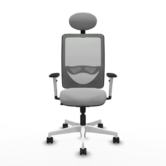 PIQUERAS Y CRESPO Silla de oficina Zulema con mecanismo Sincro, Gris PIQUERAS Y CRESPO Silla de oficina Zulema con mecanismo Sincro, Gris