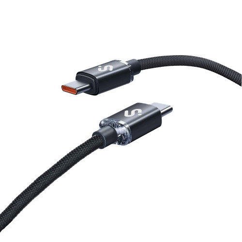 Subblim Cable USB-C a USB-C 60W PD 2m Negro Carga Rápida Subblim Cable USB-C a USB-C 60W PD 2m Negro Carga Rápida