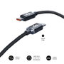 Subblim Cable USB-C a USB-C 60W PD 2m Negro Carga Rápida