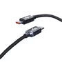 Subblim Optimus Cable USB-C a USB-C 2 m - Negro - Carga Rápida 60W PD, 480 Mbps, Chip de Protección - Compatible iPhone 16/15, Galaxy S24, MacBook