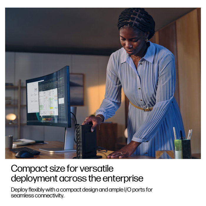 HP EliteDesk 8 Mini G1i AI con Intel Core Ultra 9, 64 GB RAM, 1 TB SSD, Windows 11 Pro, Negro HP EliteDesk 8 Mini G1i AI con Intel Core Ultra 9, 64 GB RAM, 1 TB SSD, Windows 11 Pro, Negro