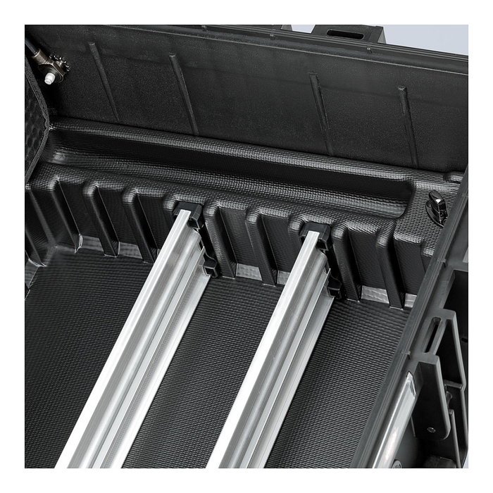 Knipex 00 21 37 Caja de Herramientas Robust45 Move Elektro Negra Resistente al Polvo, Golpes y Agua de Polipropileno Knipex 00 21 37 Caja de Herramientas Robust45 Move Elektro Negra Resistente al Polvo, Golpes y Agua de Polipropileno