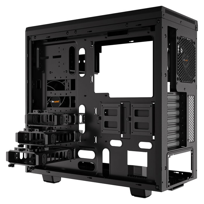 be quiet! PURE BASE 600 Midi Tower Negro ATX, Micro-ATX, Mini-ITX, ABS Sintéticos, Acero, Juego