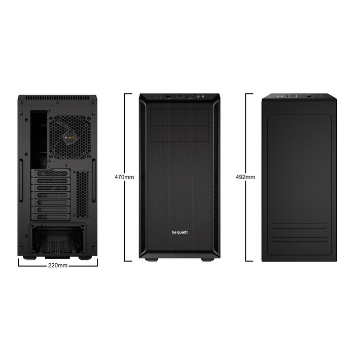 be quiet! Pure Base 600 Black be quiet! Pure Base 600 Black