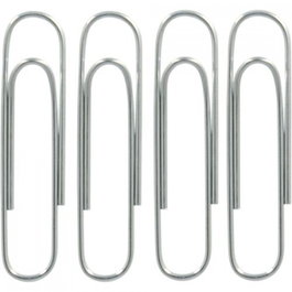 KORES Pack de 10 cajas con 100 clips galvanizados 25mm nº 1.5 Grafoplas