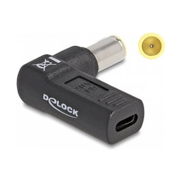 DeLOCK Adaptador de Carga USB Type-C hembra a IBM 7,9 x 5,5 mm macho 90°