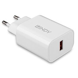 Lindy 73412 Cargador de Pared USB Tipo A 18W Blanco