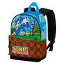 Karactermania Mochila HS FAN Sonic Pequeña 25 x 15 x 35 cm Multicolor Ripstop