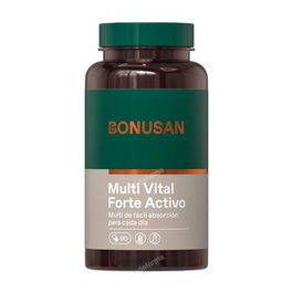 BONUSAN Multi Vital Forte Activo 90 Cápsulas